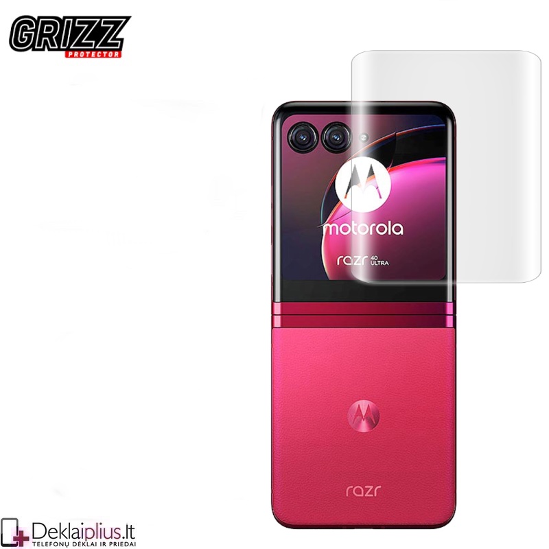 Telefono ekrano apsauga per visą ekraną išoriniam ekranui - Hydrogel (Motorola Razr 40 Ultra) Telefono ekrano apsauga per visą ekraną išoriniam ekranui - Hydrogel (Motorola Razr 40 Ultra)